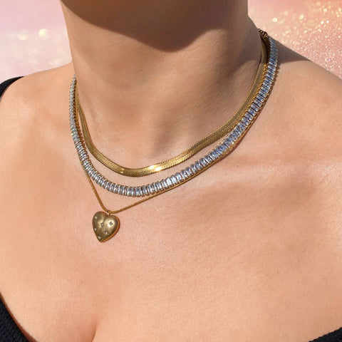 Collar Infinity White
