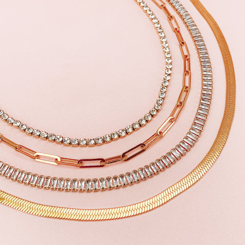 Collar Infinity White