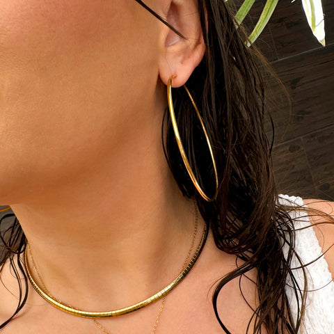 Pendientes "Curazao" plata