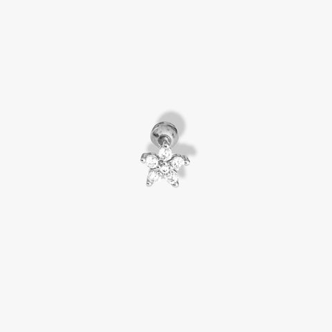 Piercing Abril Silver