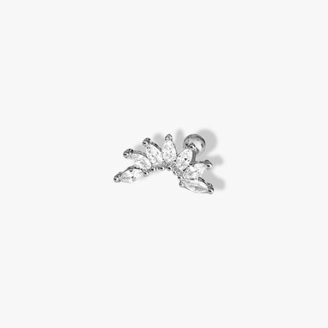 Piercing Carina Silver