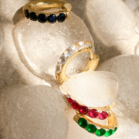 Pendientes Danae Gold Red