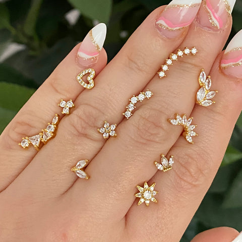 Piercing Cristel Gold